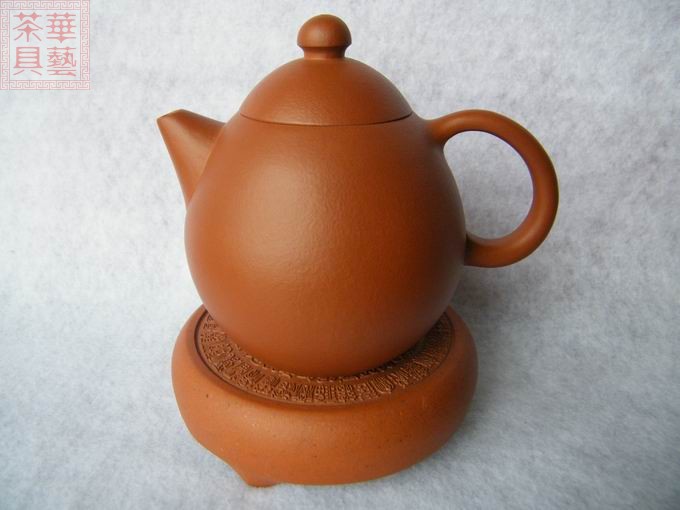 正品宜興紫砂茶壺 龍蛋茶壺/工藝師呂偉強純手工制 原礦朱泥180CC在類目 餐飲具, 茶具, 茶壺中 - 來自Buy2taobao.com提供專業的淘寶代購服務