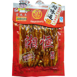  湖南特色口味 熟食 小鱼仔  好味道精品熟食 宫廷鱼 零食 特价