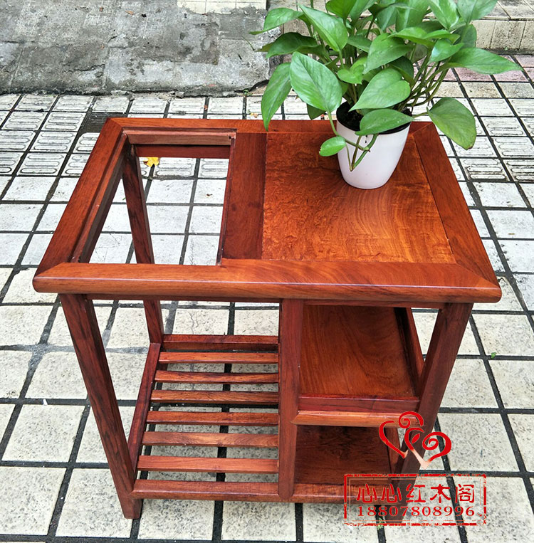 中式红木家具缅甸花梨木茶几大果紫檀茶水架可放电磁炉休闲茶水几|msdalam kategori perabot kediaman, beberapa kategori, meja teh - dari Buy2taobao.com untuk memberikan perkhidmatan ejen Taobao profesional membeli