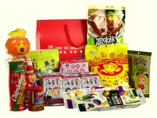 味和氏休闲时光礼盒/休闲零食礼盒/进口食品礼盒/节日礼盒/礼品