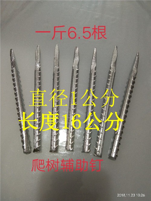 树钉铁钉钢筋头爬树钉大钢钉山核桃树爬树辅助钉镀锌螺纹钢钉在类目 五金/工具, 紧固件, 钉中 - 来自Buy2taobao.com提供专业的淘宝代购服务
