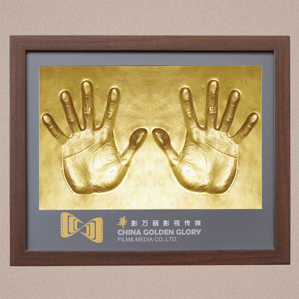 热销宝宝纪念品 商务手印泥套装明星手模开业