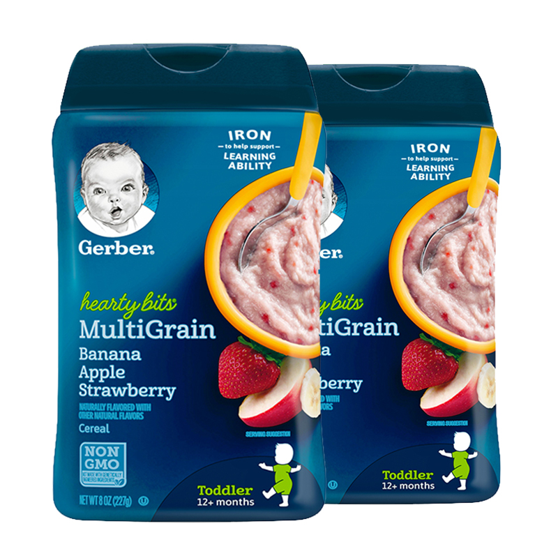 Dimple home!American Garbo GERBER4 Bananas Apple strawberry blend Cereals Rice noodles 227gin the Milk powder/Food supplement/Nourishment/Snacks , Infant food supplement , Rice flour/Rice cereal/Soup porridge category - from Buy2taobao.com to provide professional Taobao agent buy service