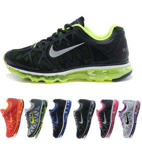  新款耐克正品男鞋跑鞋MAX气垫运动鞋女款跑步鞋旅游鞋女鞋