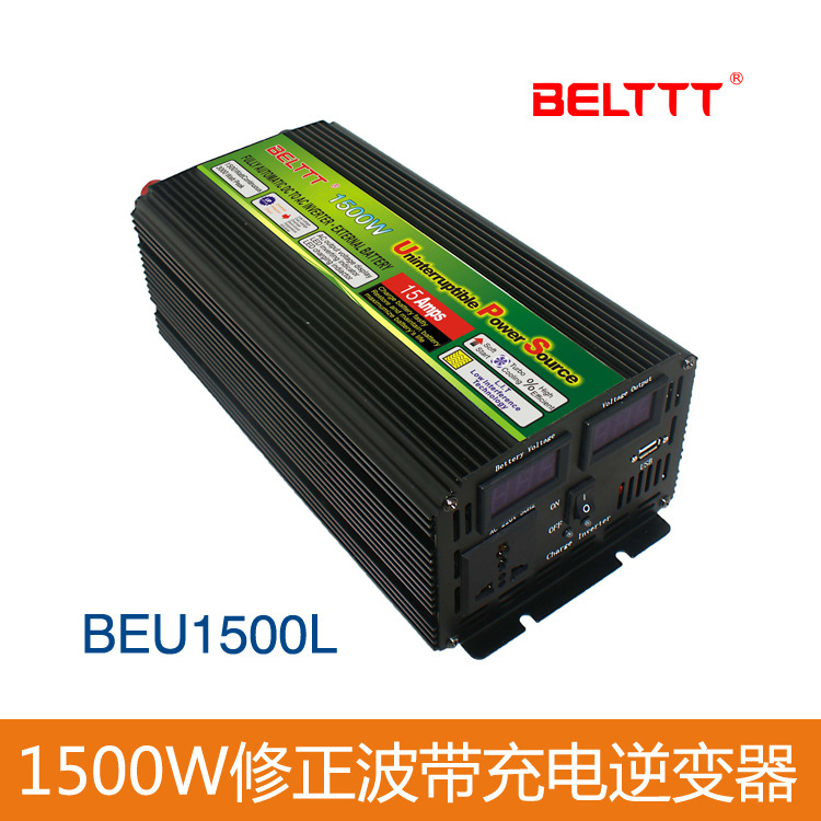 充电器逆变器一体机12V 24V转220V1500W全自动转换家用应急电源在类目 汽车/用品/配件/改装, 汽车影音/车用电子/电器, 汽车影音, 其它汽车影音产品中 - 来自Buy2taobao.com提供专业的淘宝代购服务