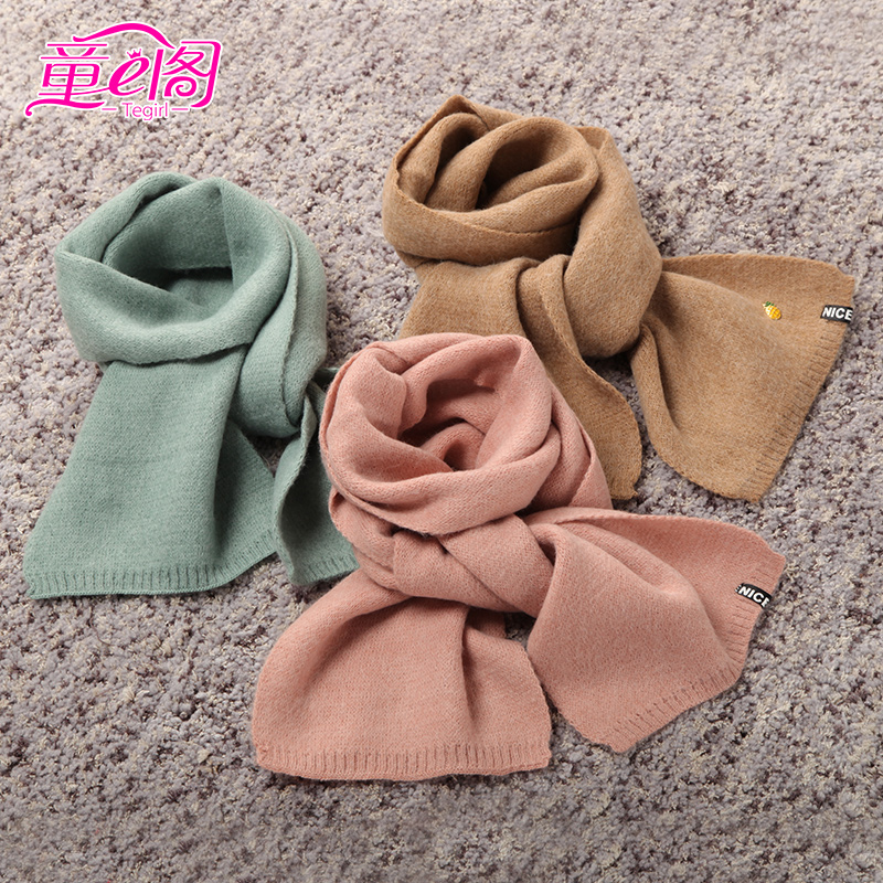 girl Autumn and winter scarf children Two-sided pineapple Collar Solid Korean Edition children Cashmere Wool Collarin the Children/Baby/Family fitted , Hat/Muffler/Masks/Gloves/Earmuffs/Booties , Muffler category - from Buy2taobao.com to provide professional Taobao agent buy service