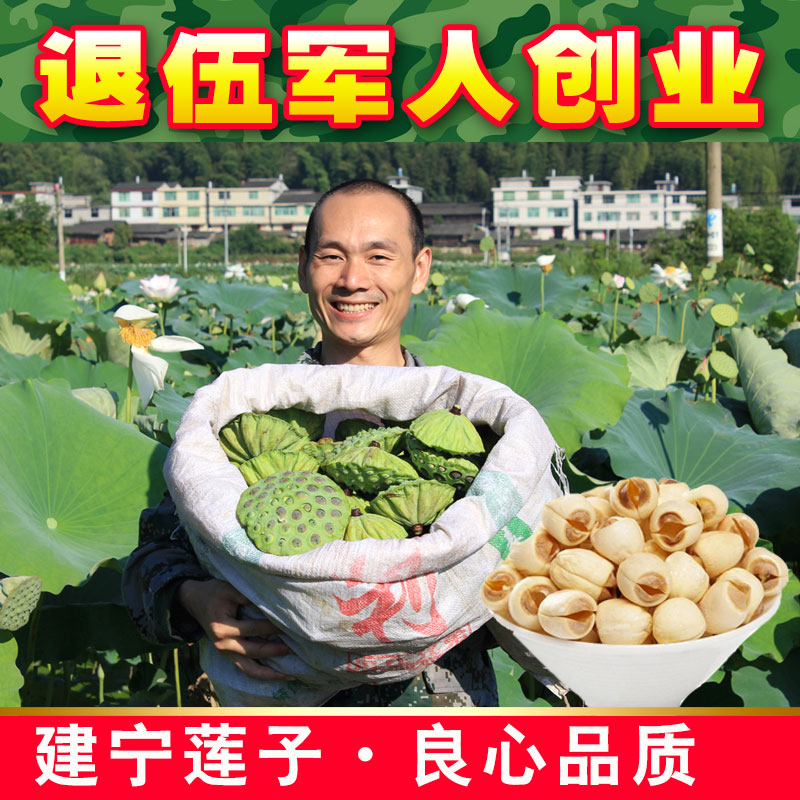 2018新货 农家货 建宁无芯莲子白莲子250克 干货|msdalam kategori beras/Utara-Selatan barangan kering/perasa, Utara-Selatan barangan kering/daging Kering, kering/Native, Lotus - dari Buy2taobao.com untuk memberikan perkhidmatan ejen Taobao profesional membeli