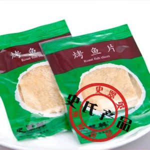  史翠英烤鱼片 特色海鲜休闲零食干货 烤马面鱼干 即食装