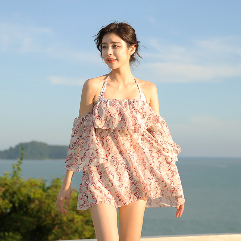 Swimsuit Three Bikini Fission Skirt Flat angle conservative Cover the belly Small chest the republic of korea Gather hot spring freshin the Sports/Yoga/Fitness/Fans supplies , Swim , Bikini category - from Buy2taobao.com to provide professional Taobao agent buy service