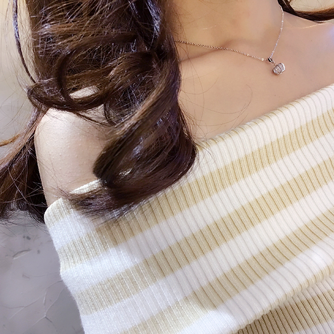 clavicle the republic of korea Versatile A collar for a horse decorate Japan and South Korea Necklace Neck strap A small minority design Necklace ins Simplicityin the Accessories/Fashion Jewelry, Necklace category - from Buy2taobao.com to provide professional Taobao agent buy service