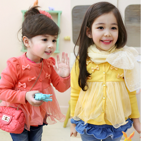 2到3岁女童秋装<em>薄开衫 小外套</em>4-5岁周女宝宝孩
