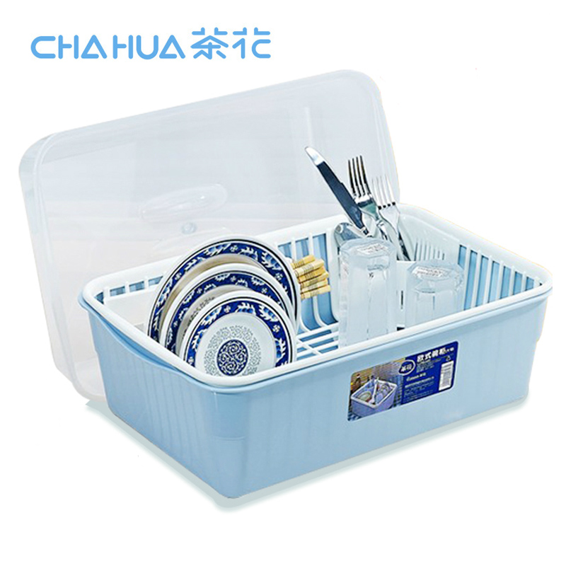茶花碗櫃 塑料大號歐式碗櫃收納 碗櫥帶蓋碗筷碗架簡易瀝水 1817在類目 餐飲具, 餐具, 餐具籠/架中 - 來自Buy2taobao.com提供專業的淘寶代購服務
