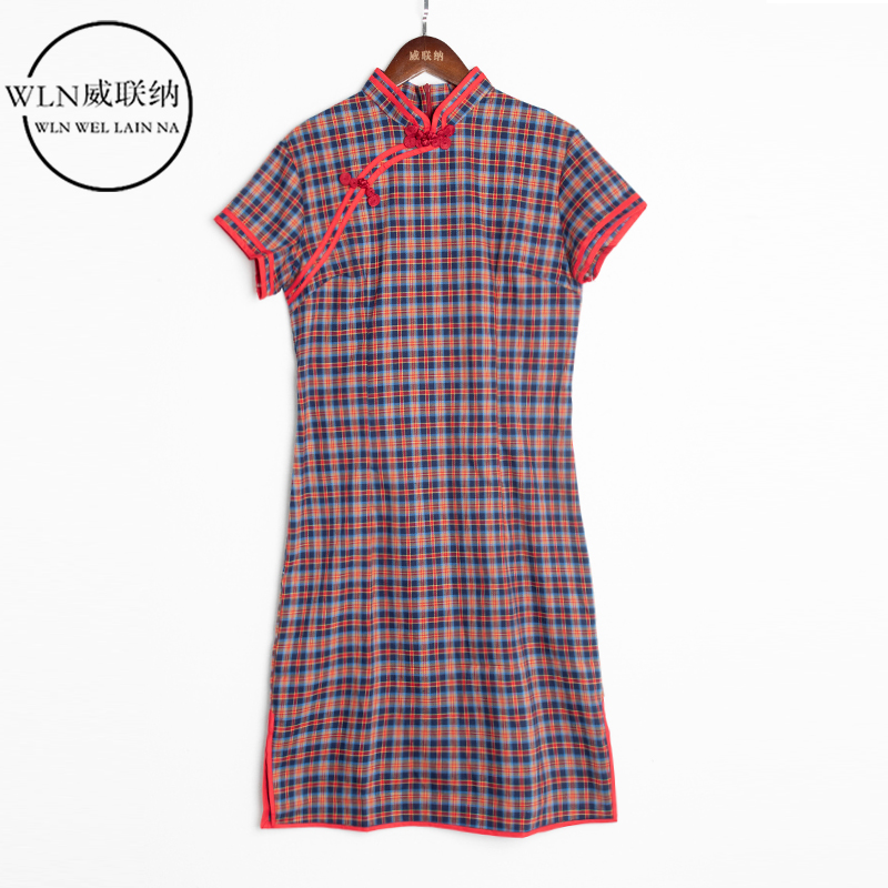 WLN Original designer -DD2019055in the Women's clothing/Boutique , Wedding/Cheongsam/Formal dress , Cheongsam category - from Buy2taobao.com to provide professional Taobao agent buy service