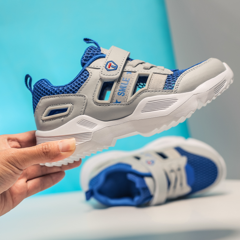 Children's Sports Shoes Boy 2019 new pattern Spring children's shoes baby Spring Casual shoes Net surface ventilation Single shoes Trendy shoesin the Shoes/Baby Shoes/Parent-child shoes , Sports shoes category - from Buy2taobao.com to provide professional Taobao agent buy service