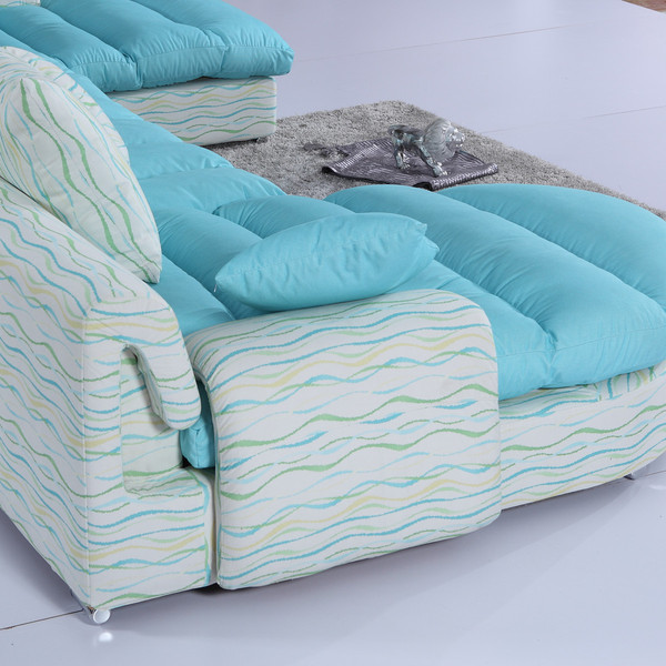 布艺沙发组合U型现代沙发简约休闲客厅舒适软沙发地中海小户型673_PChouse优品_太平洋家居网