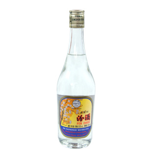  白酒 山西杏花村汾酒 53度出口汾500ml 正品玻汾黄盖汾 中国名酒