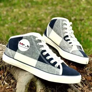  美特斯邦威 正品春夏男士帆布鞋休闲鞋韩版潮人单鞋 男鞋英伦