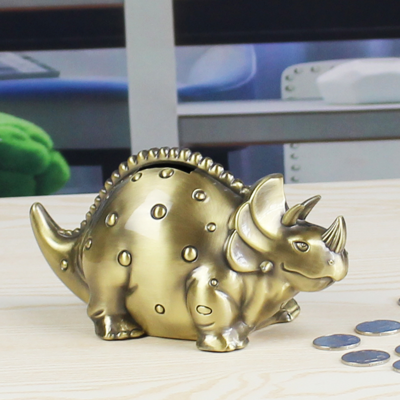 创意金属工艺品儿童节玩具耐摔存钱罐环保卡通复古恐龙储蓄罐包邮在类目 节庆用品/礼品, 创意礼品, 储蓄罐中 - 来自Buy2taobao.com提供专业的淘宝代购服务