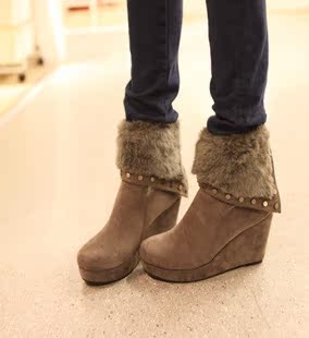 秋冬新品女靴 超显瘦...