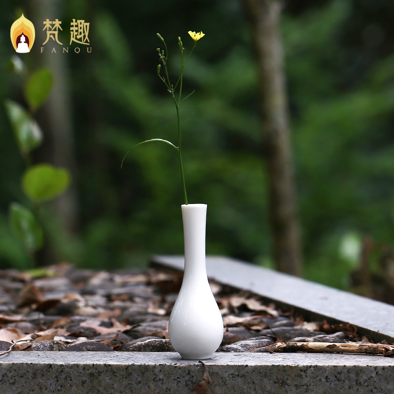 梵趣观音瓶陶瓷净瓶家居装饰水培花插 瓶子白瓷光瓶佛教佛具摆件在类目 家居饰品, 花瓶/花器/仿真花/仿真饰品, 花器/花瓶, 花瓶中 - 来自Buy2taobao.com提供专业的淘宝代购服务