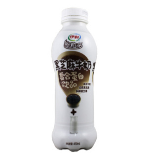  伊利 谷粒多黑芝麻牛奶复合蛋白饮品 450ML/瓶