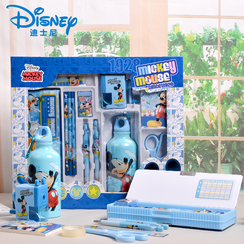Disney pupil Stationery Set festival prize lovely originality Stationery Gift box Children's Day giftin the Toy/Childs/Puzzle/Building block/Model , Learning/Experiment/Painting stationery , Stationery Gift/Painting Set category - from Buy2taobao.com to provide professional Taobao agent buy service