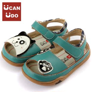  ucanudo小男童女童儿童包头卡通凉鞋新款韩版夏季 潮UL3