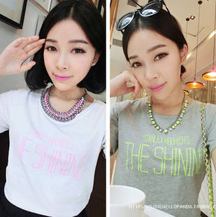 <em>e恋女王</em> 卡通熊猫帽 糖果纯色棉服外套 3色入 