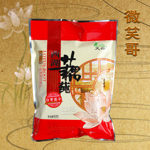  杭州特产 天荷红枣莲子西湖藕莼 西湖藕粉莲藕粉纯 袋装418g