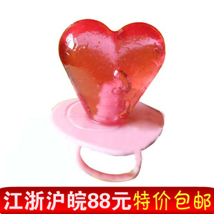  80后经典怀旧零食 心钻糖戒指糖 儿时回忆食品童年国货糖果10/14g