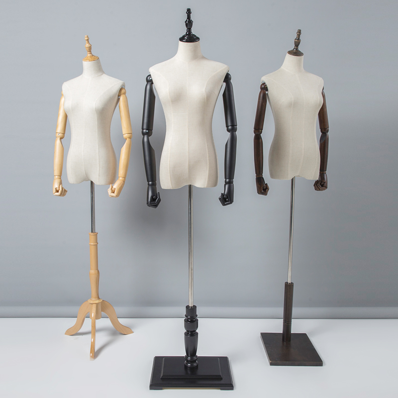 服裝店模特道具帶手女裝半身展示衣架 拍照人台 立體裁剪女模特架在類目 商業/辦公傢俱, 服裝店傢俱, 服裝模特中 - 來自Buy2taobao.com提供專業的淘寶代購服務