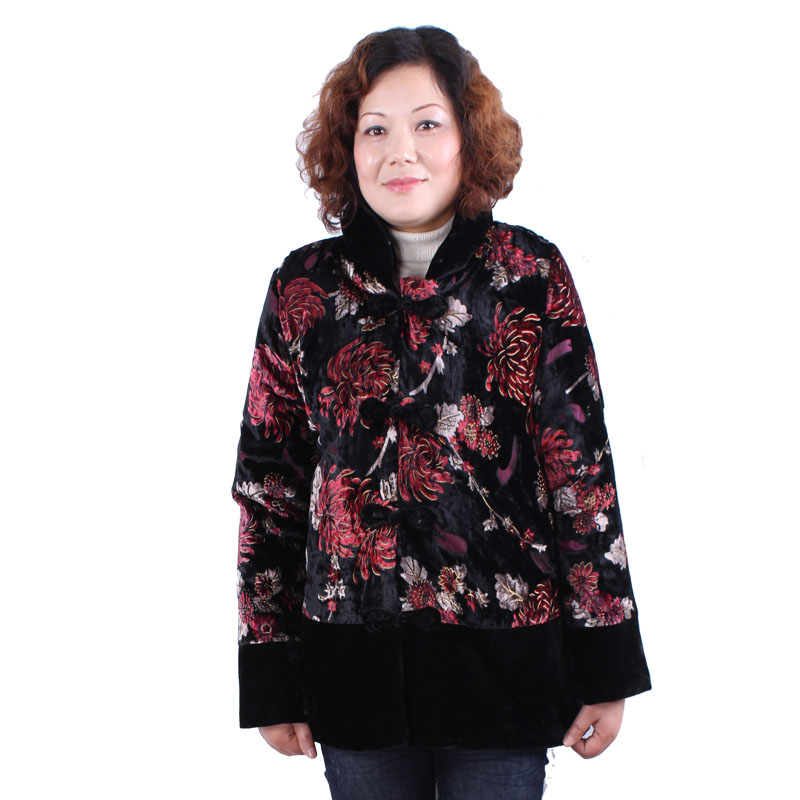 2012中老年女装棉衣棉服秋冬新品老年人加厚外套妈妈装上衣 2012中老年女装棉衣棉服秋冬新品老年人加厚外套妈妈装上衣