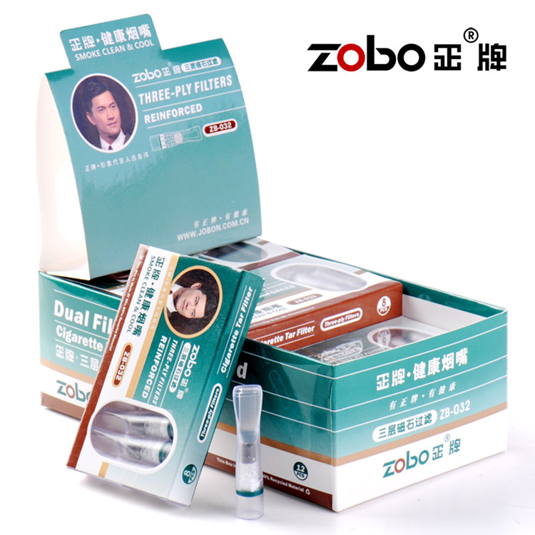 Zobo real cigarette holder-disposable cigarette holder to abandon a genuine filter filter cigarette holder Triple Pack-mail