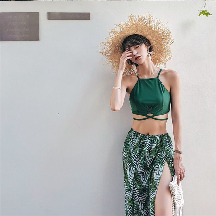 2019 new pattern Swimsuit Three conservative have more cash than can be accounted for Swimsuit Wrap Dress Maxi dress Ultra cents Retroin the Sports/Yoga/Fitness/Fans supplies , Swim , Split swimsuit category - from Buy2taobao.com to provide professional Taobao agent buy service