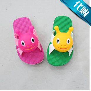  韩国进口童装代购夏季新款儿童韩版休闲卡通X型宝宝拖鞋