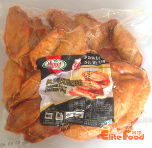  荷美尔 奥尔良烤翅风味鸡翅1KG原装 必胜客新奥尔良鸡翅 翅中烤翅