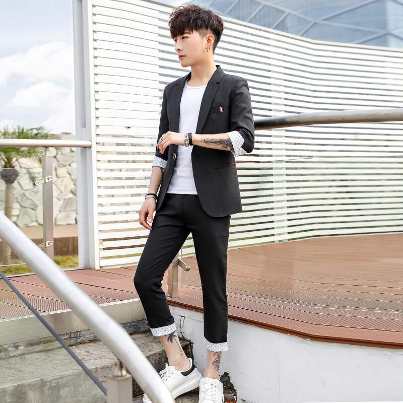 古莱登(GODLIKE)夏装新款男装中袖西服纯色英伦风中袖九分|ruв категории открытый/альпинизм/в поход/Поездки товаров, открытый одежды, верхняя одежда, верхняя одежда - от Buy2taobao.com для оказания профессиональной услуги покупки агента Taobao