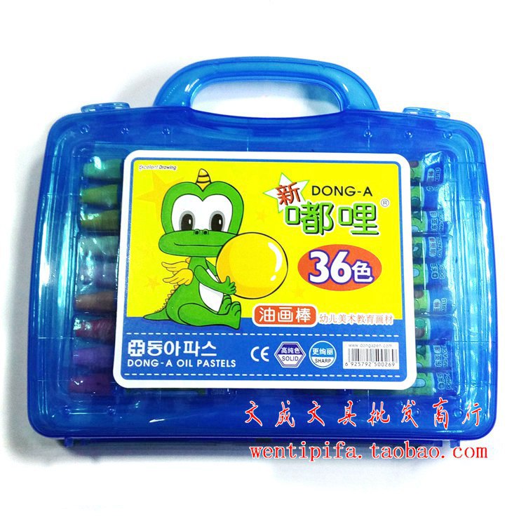 Authentic version DONG-A Toot miles 36 colour Oil painting stick paint brush crayon child Fine Arts education Painted woodin the Electronic Dictionary/Electronic paper book/Stationery , Painting tools/Painted wood/Calligraphy Supplies , Pastels category - from Buy2taobao.com to provide professional Taobao agent buy service