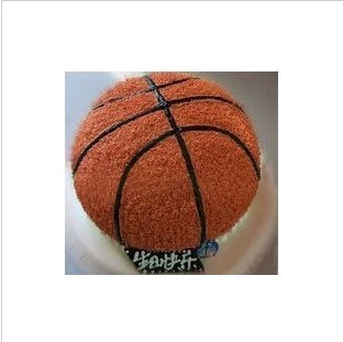 创意篮球蛋糕定做郑州西安太原蛋糕配送广州深