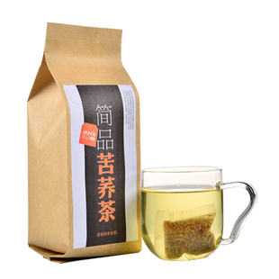  简品 100.苦荞茶 精选苦荞茶 养生袋泡茶 防三高 包邮