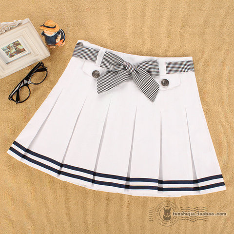 热销女学生校服 校服<em>短裙</em>裙子 少女学生裙 半身