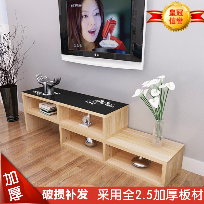 钢化玻璃伸缩电视柜组合简约小户型客厅板式电视机柜简易电视柜在类目 住宅家具, 柜类, 电视柜中 - 来自Buy2taobao.com提供专业的淘宝代购服务