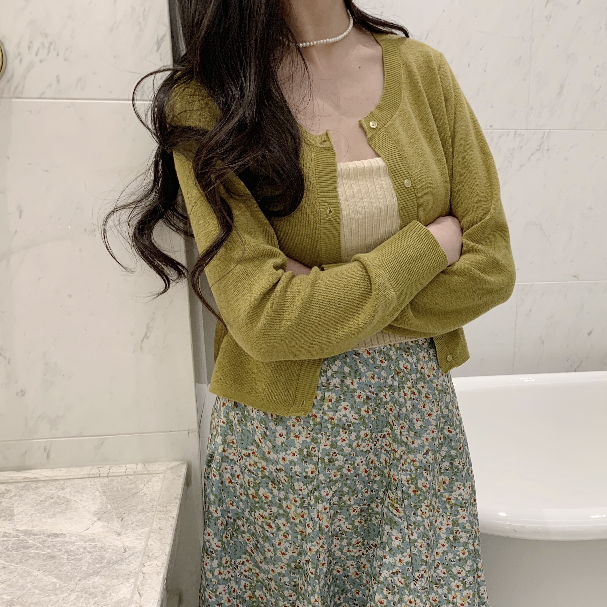 Sweetheart《彩虹》少女感叠穿百搭精致柔软针织防晒开衫在类目 女装/女士精品, 毛针织衫中 - 来自Buy2taobao.com提供专业的淘宝代购服务
