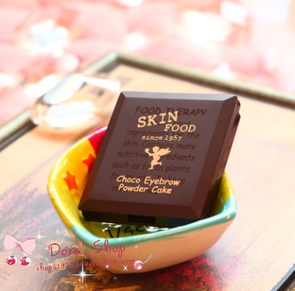 韩国正品Skin food思亲肤巧克力双色眉粉在类目 彩妆/香水/美妆工具, 眉笔/眉粉/眉膏中 - 来自Buy2taobao.com提供专业的淘宝代购服务