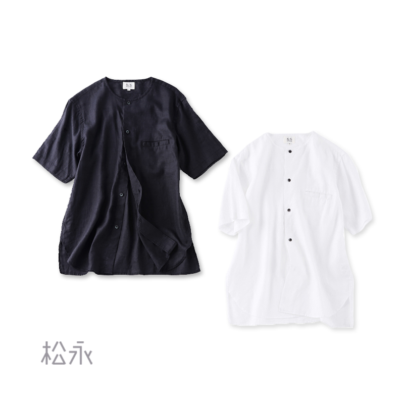 Matsunaga summer Home leisure time Flax shirt Home Furnishings pajamas T-shirts Cardigan Short sleeved shirtin the Lingerie/Men's underwear/Tracksuit , Pajama tops  category - from Buy2taobao.com to provide professional Taobao agent buy service