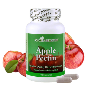  美国Avail Naturals苹果胶90粒 丰富膳食纤维 果胶胶囊