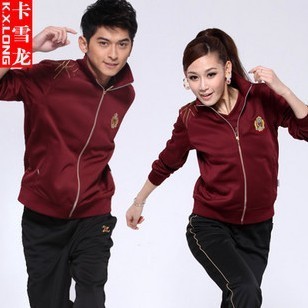 春秋款 特价 情侣装 运动服三件套 男女款 中老