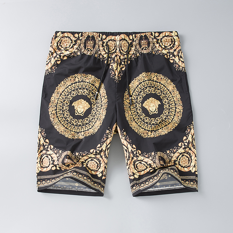 Europe station summer man Self cultivation Medusa Trend Beach pants Youth motion leisure time shorts Large Five point pantsin the Men's clothing, Casual pants category - from Buy2taobao.com to provide professional Taobao agent buy service