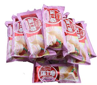  批发休闲食品盼盼瑞士卷式夹心蛋糕香橙草莓2种口味冲冠亏本特价