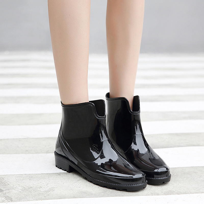 Japanese Simplicity fashion Rain shoes comfortable environmental protection non-slip Water shoes Short tube Boots Ladies Low Overshoes quality Rubber shoesin the Women's Shoes, Rain Boots category - from Buy2taobao.com to provide professional Taobao agent buy service